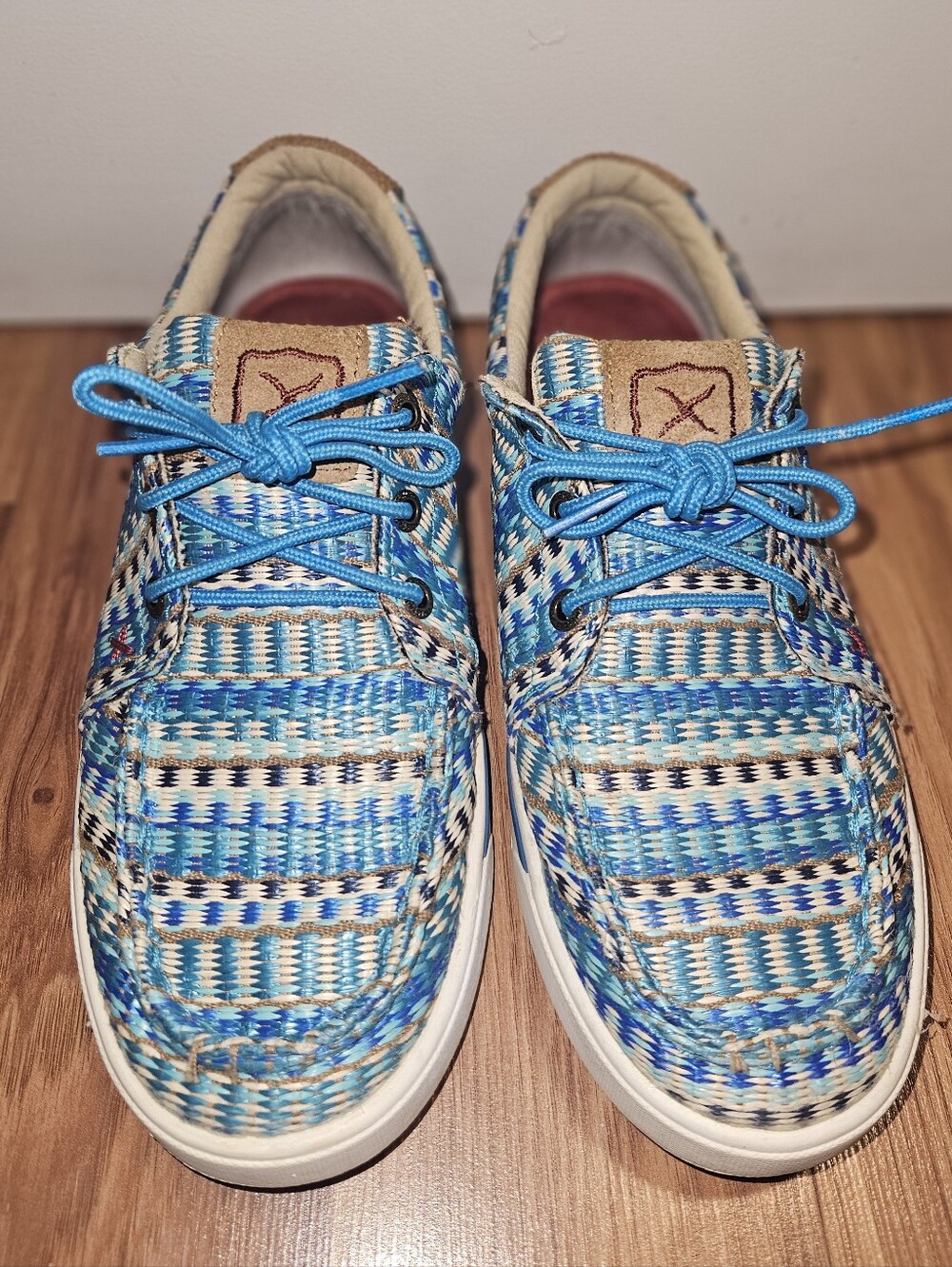 Twisted X Blue Multi-Patterned Women's Casual Loafers